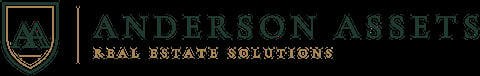 Anderson Assets Real Estate Solutions logo with shield emblem and company text